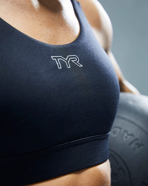 Sujetador deportivo TYR BASE KINETIC™ (solid crossback)-3