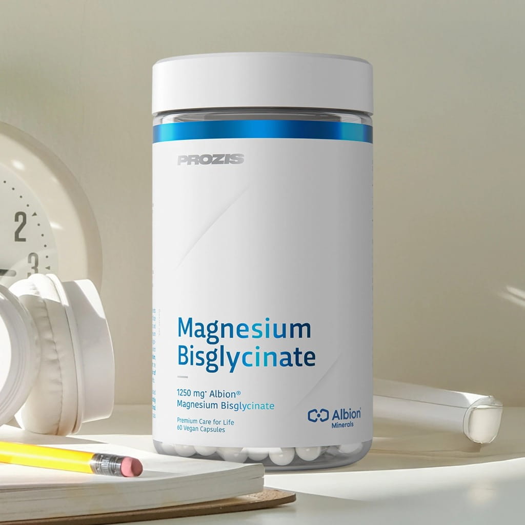 Bisglicinato de magnesio Prozis (60 cápsulas - Albion®)