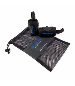 bolsa munequeras elasticas negras earwaves