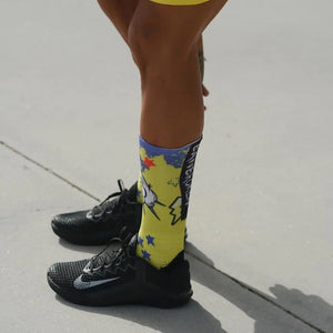 calcetines banbroken yellow