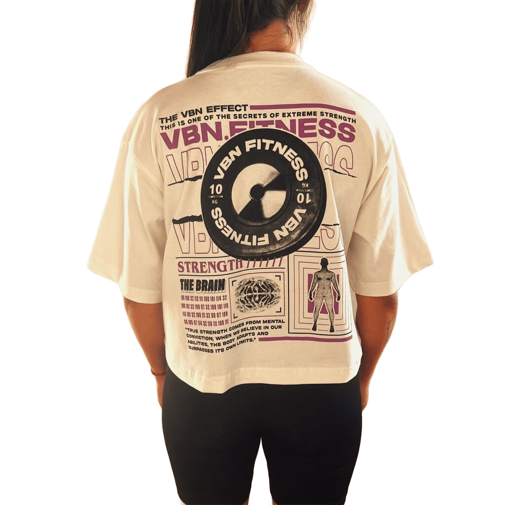 Camiseta corta oversize The Brain Effect