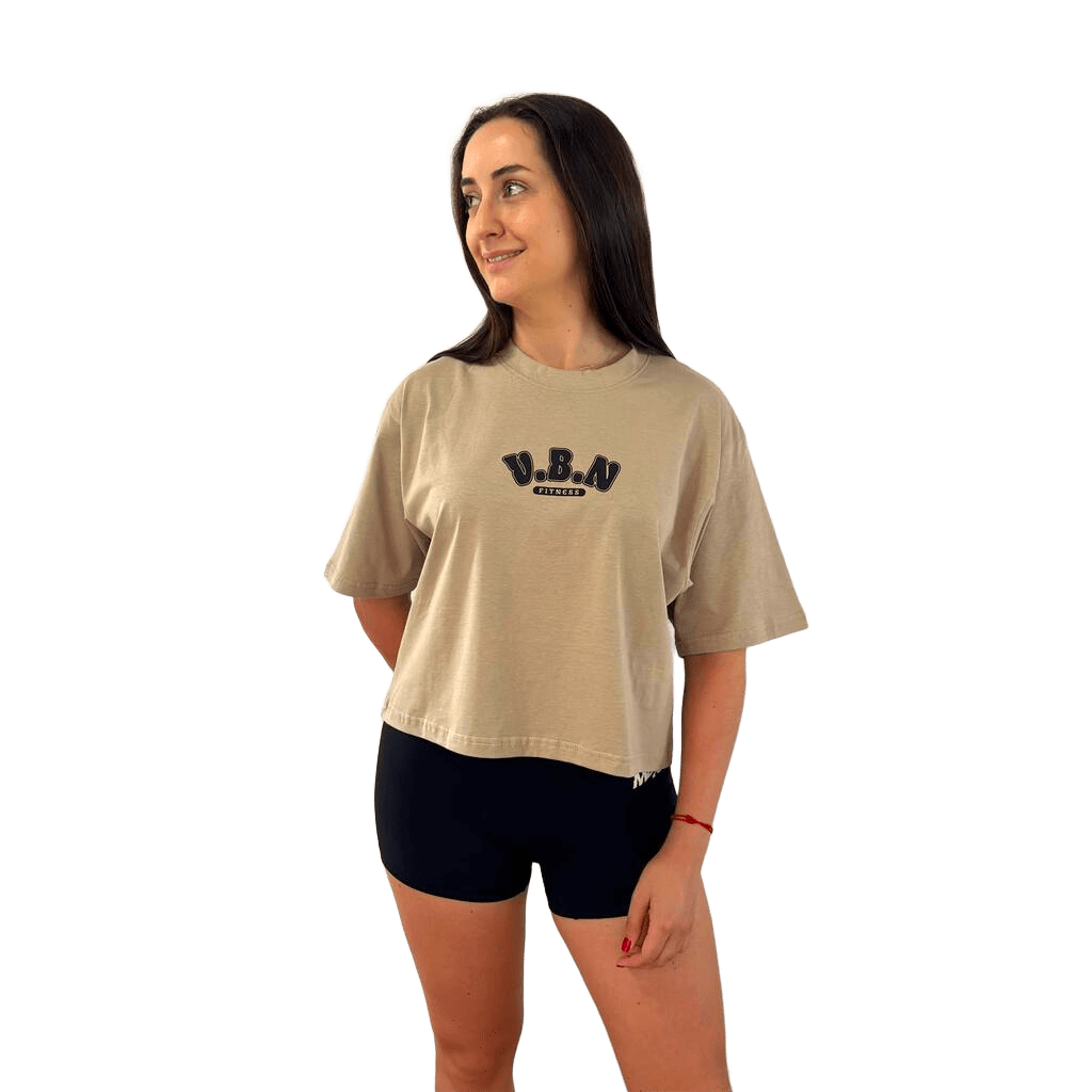 Camiseta corta oversize More Weight Less Excuses