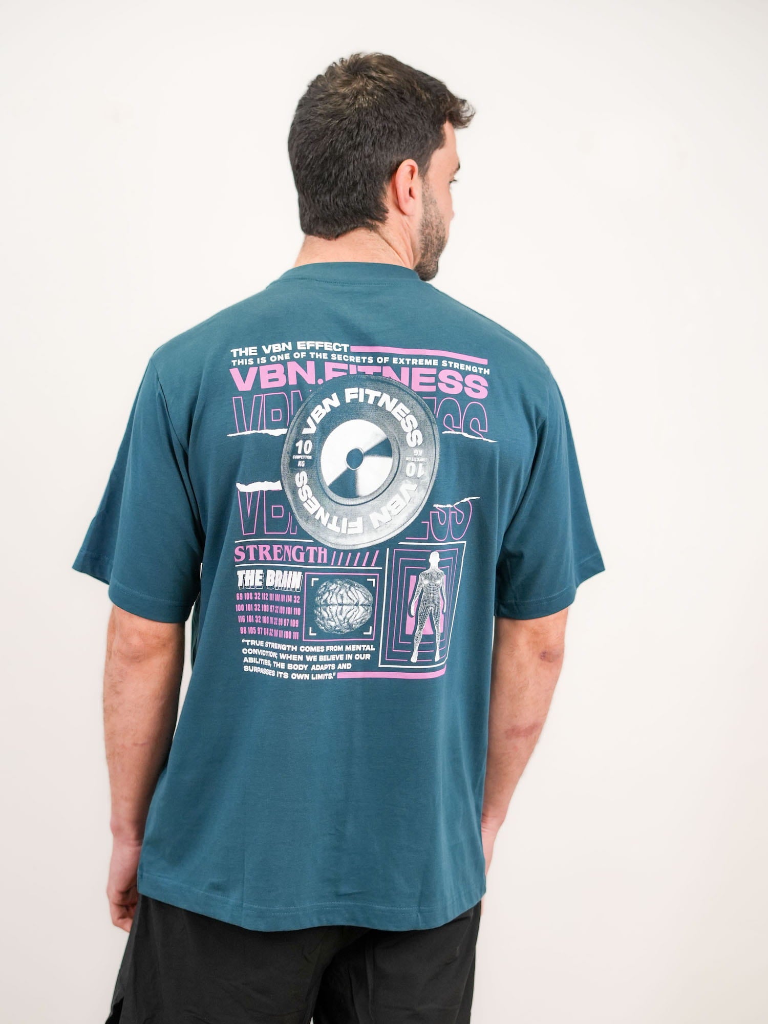 Camiseta oversize The Brain Effect