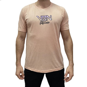 camiseta win or die color melocoton vbn fitness