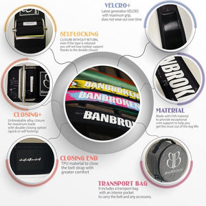 caracteristicas cinturon lumbar entrenamiento banbroken