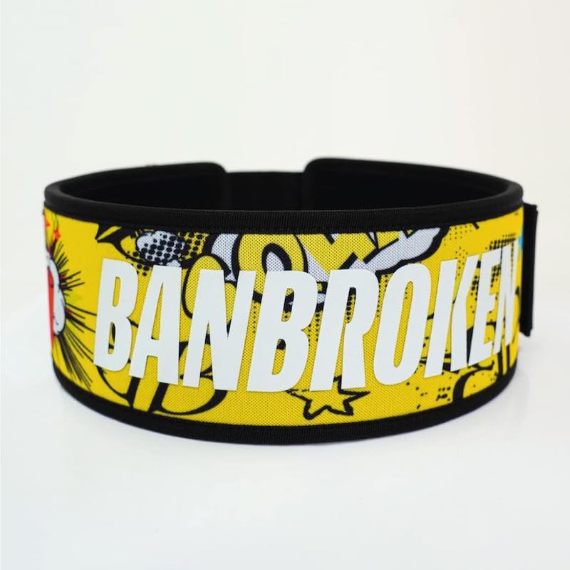 cinturon lumbar banbroken amarillo