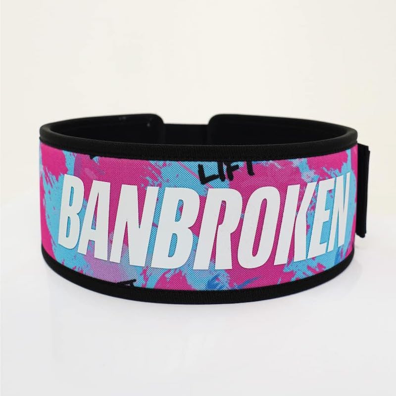 cinturon lumbar banbroken morado