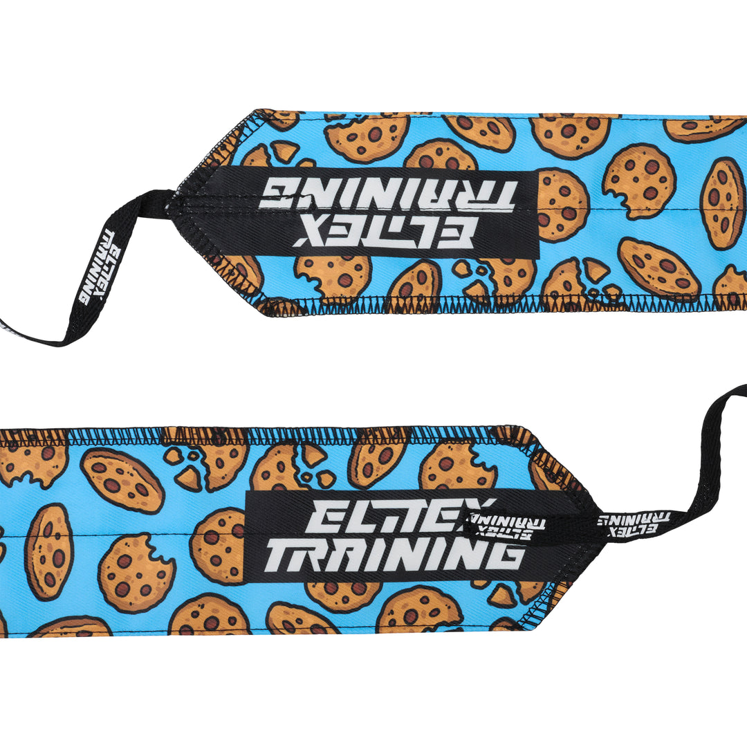 Muñequeras de tela ajustable Elitex Training - Cookie