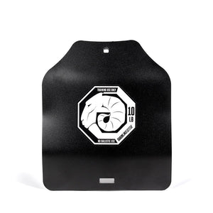 frontal placas chaleco lastrado triple curve 10lb trainlikefight