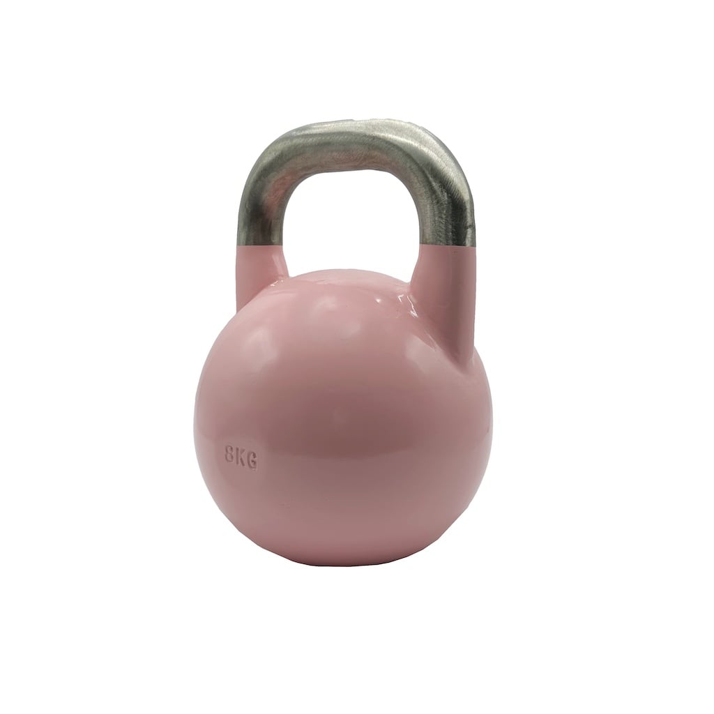 Kettlebell de competición con agarre de acero
