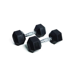 mancuernas hexagonales set 2 unidades vbn fitness