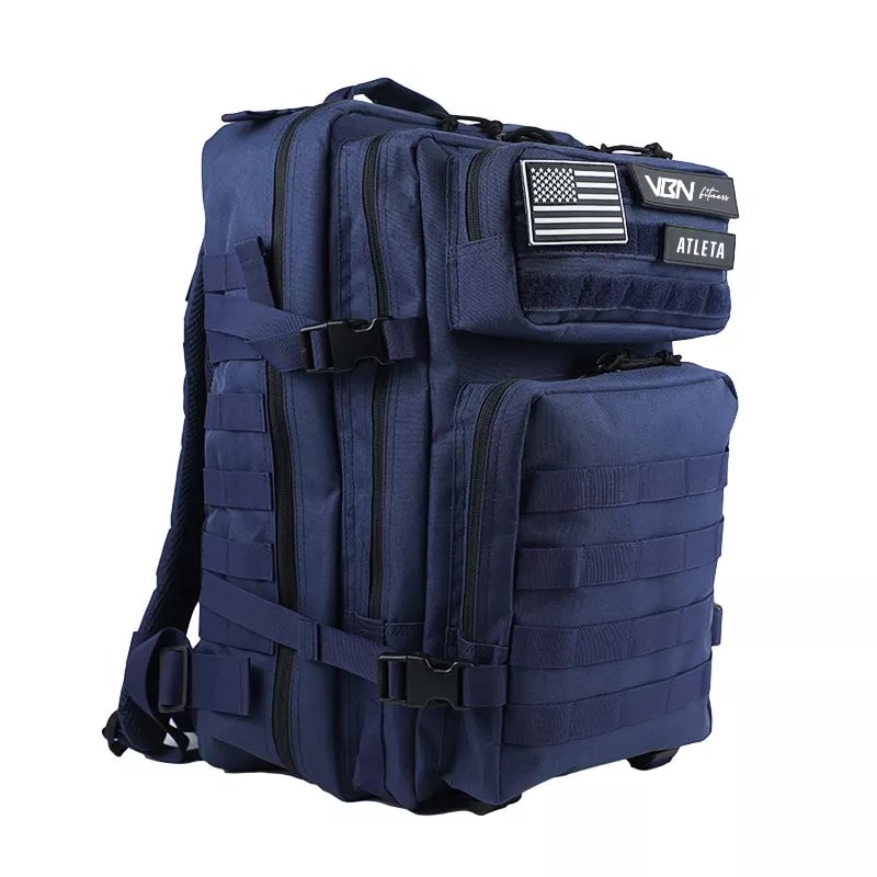 mochila tactica crossfit azul v1 vbn fitness
