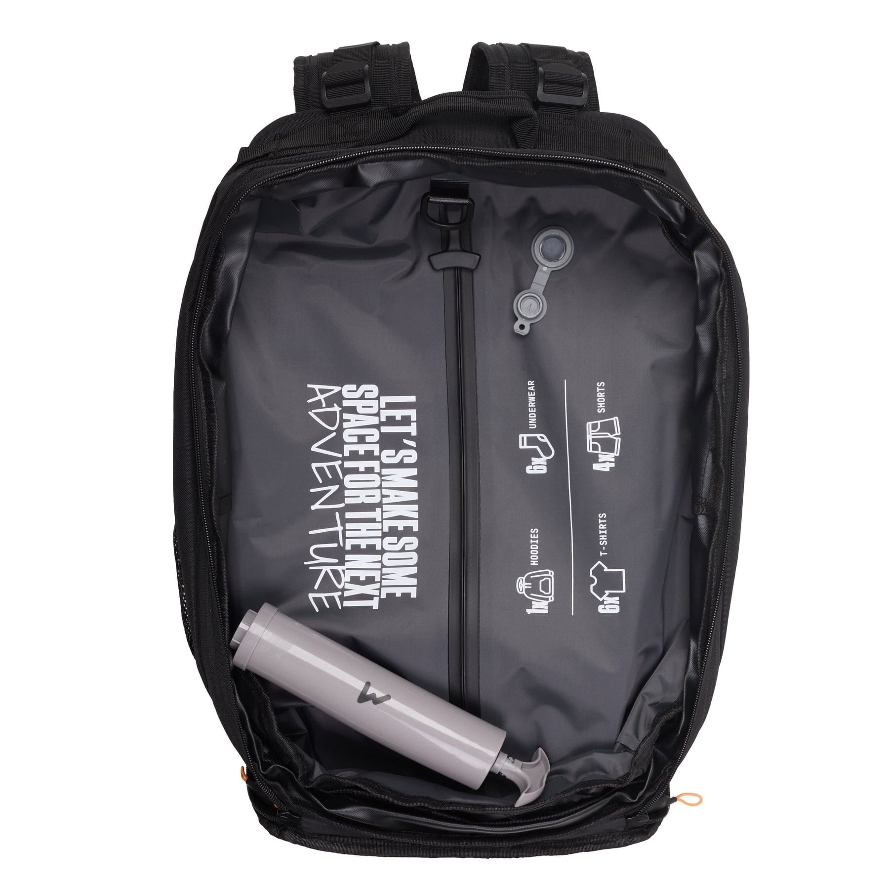 Mochila táctica Elitex Training V1 45L All in - MAX (bolsa de compresión)