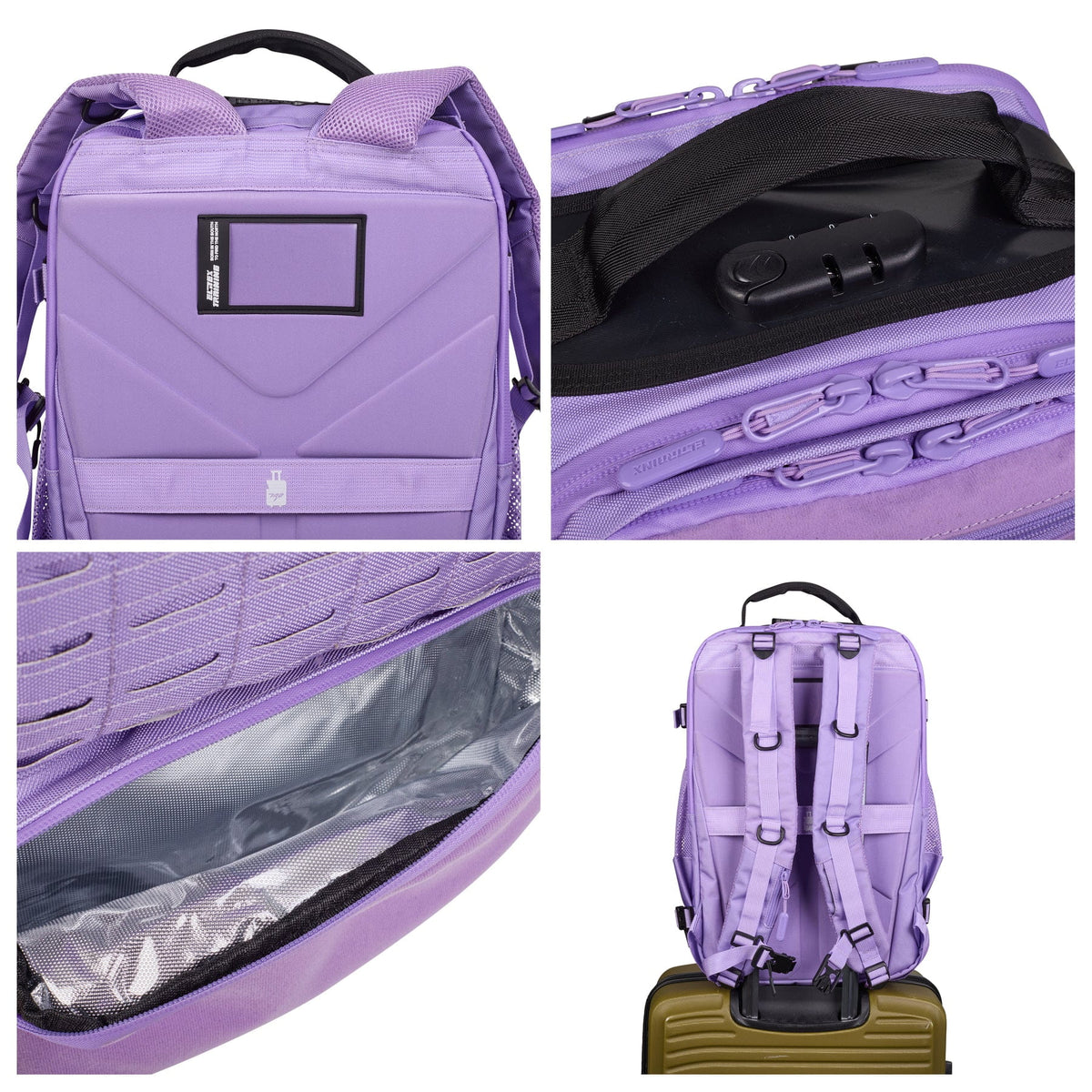 Mochila Elitex Training Pro Series 45L - Lavanda