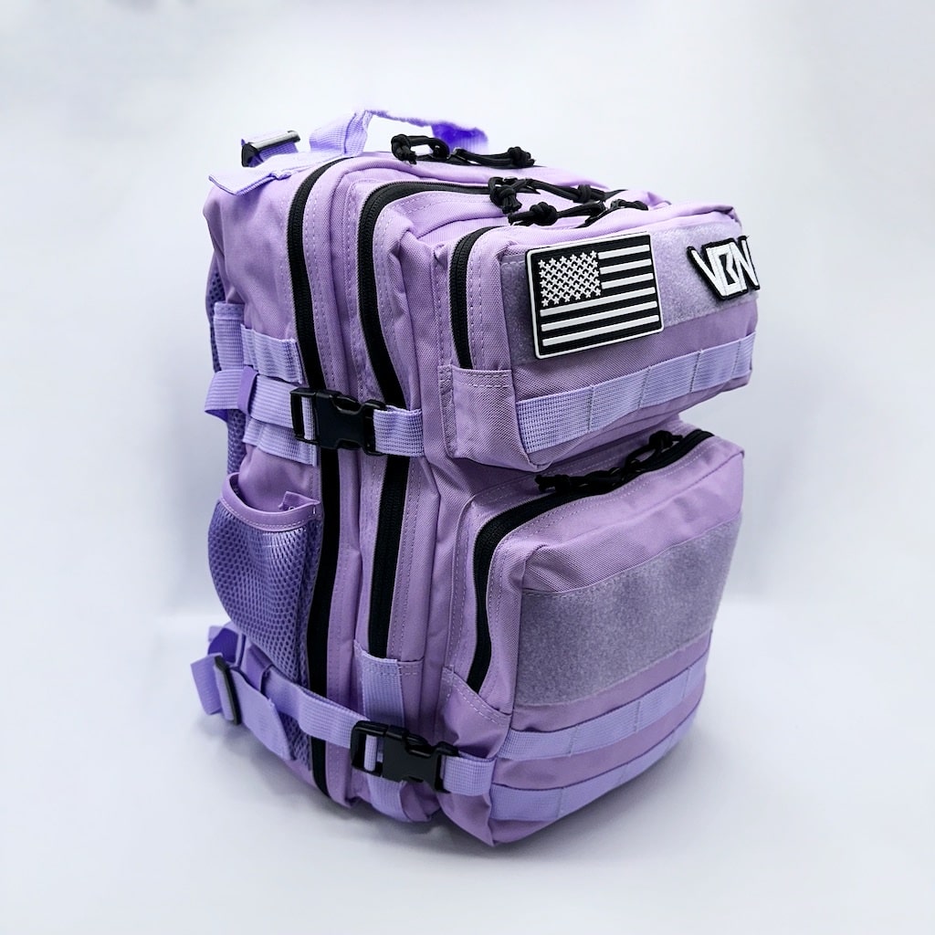 mochila tactica v2 25l vbn fitness lila