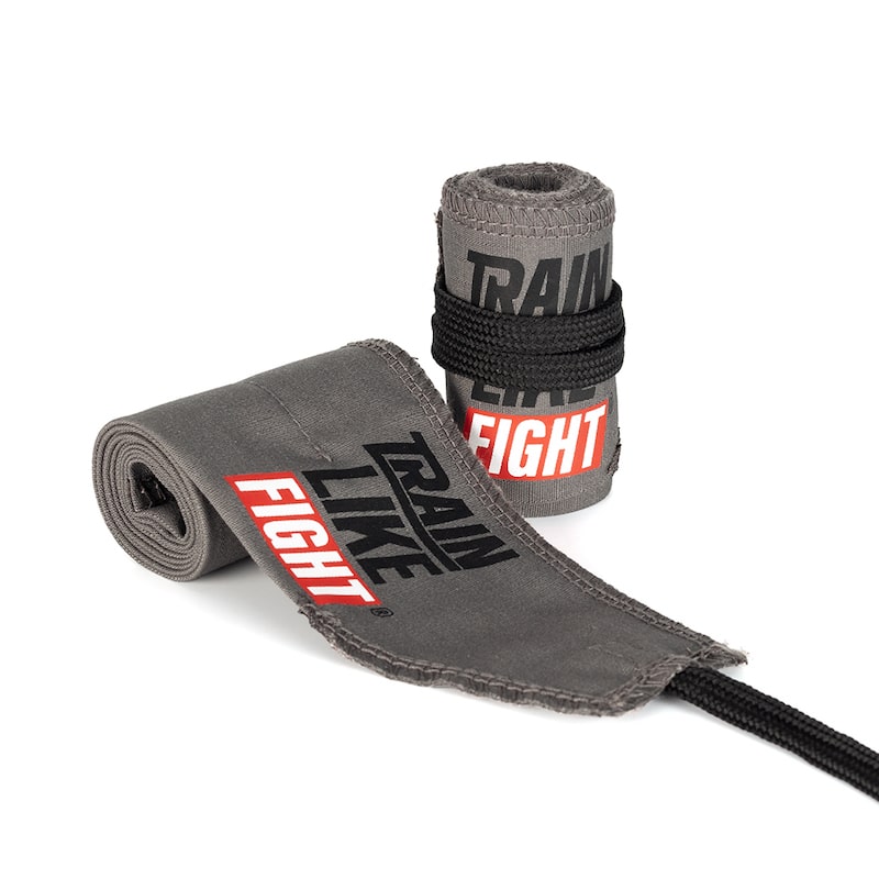 muñequeras de tela hd ripstop trainlikefight grey wrist band grey-2-min