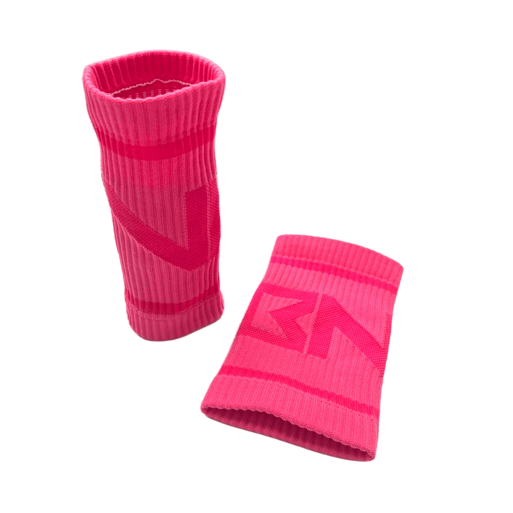 Muñequeras de tela flexible