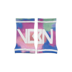 munequeras tela flexible tie dye vbn fitness