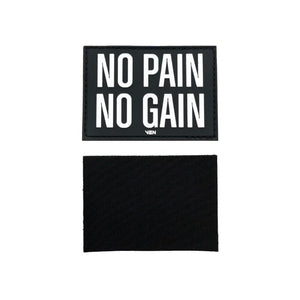 parche no pain no gain vbn pvc