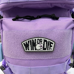 parche win or die vbn mochila