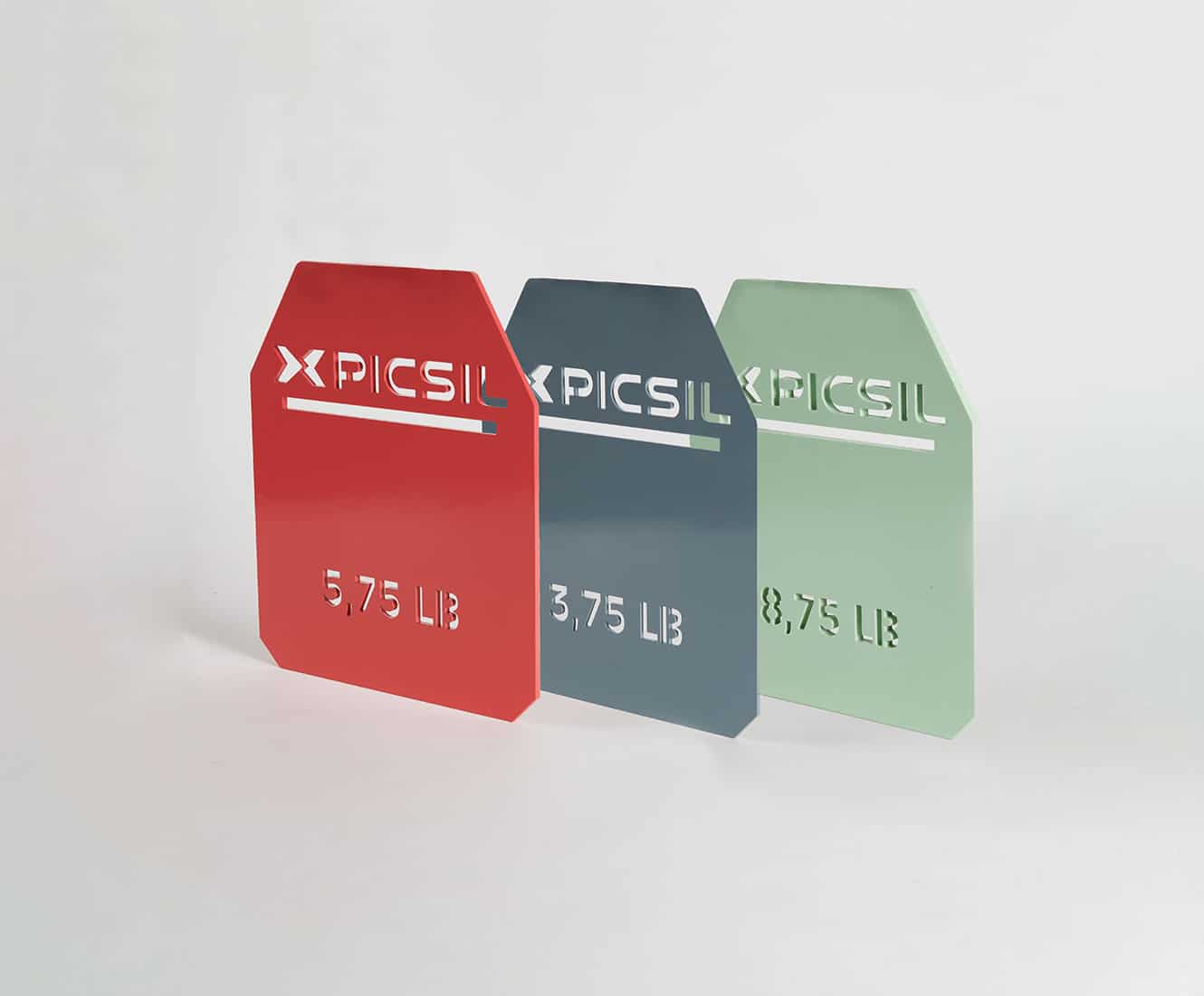 placas chaleco lastrado picsil