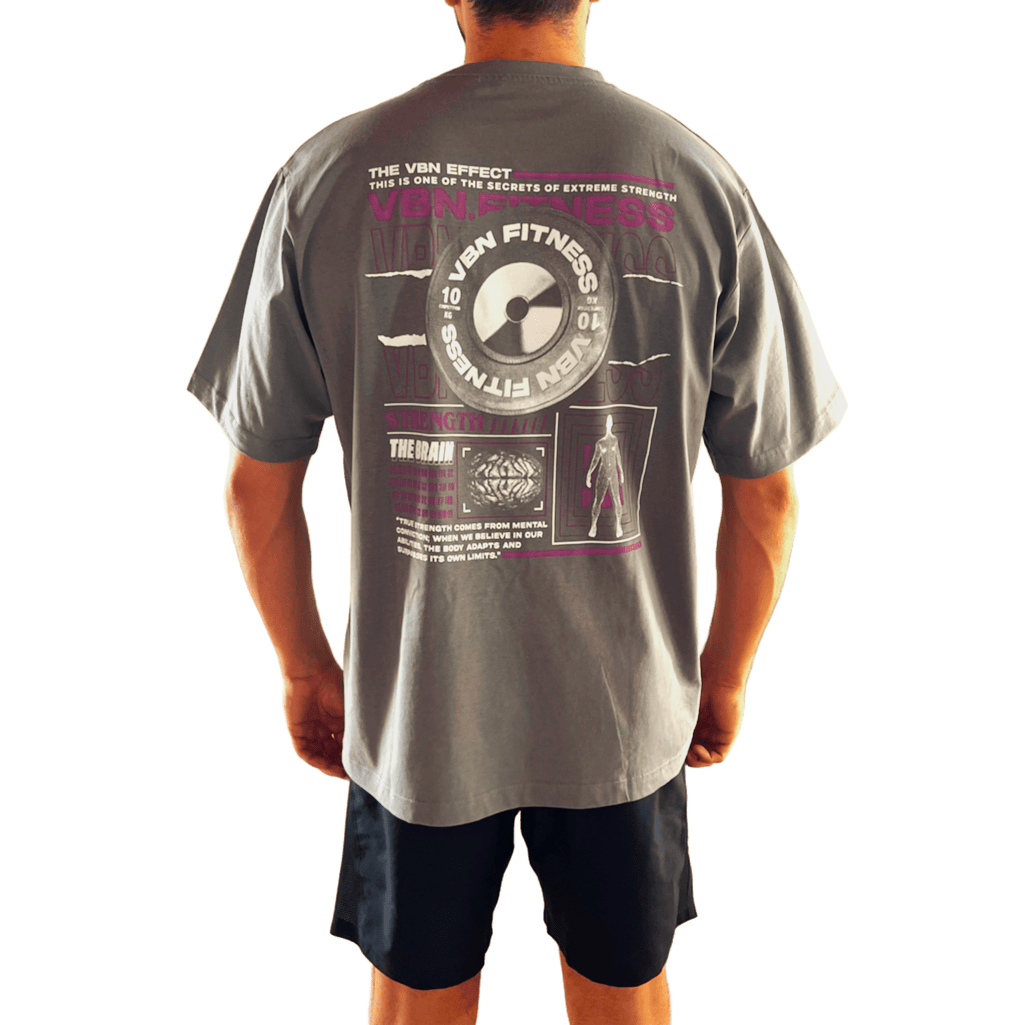 Camiseta oversize The Brain Effect