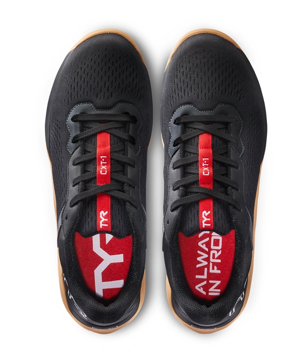 zapatillas tyr cxt-1 trainer unisex negras:goma
