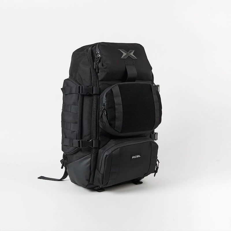 MOCHILA TACTICA 0-2 IMPERMEABLE 40L NEGRA PICSIL -min