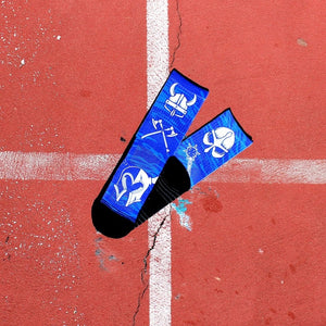 calcetines litheapparel vikingo azul rx sport socks blue-2
