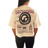 Camiseta corta oversize The Brain Effect