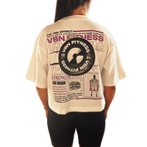 Camiseta corta oversize The Brain Effect