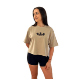 Camiseta corta oversize More Weight Less Excuses