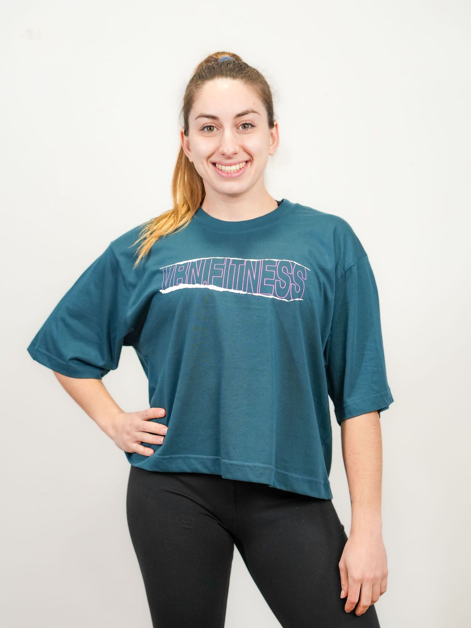 Camiseta corta oversize The Brain Effect