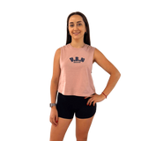 Camiseta corta sin mangas More Weight Less Excuses