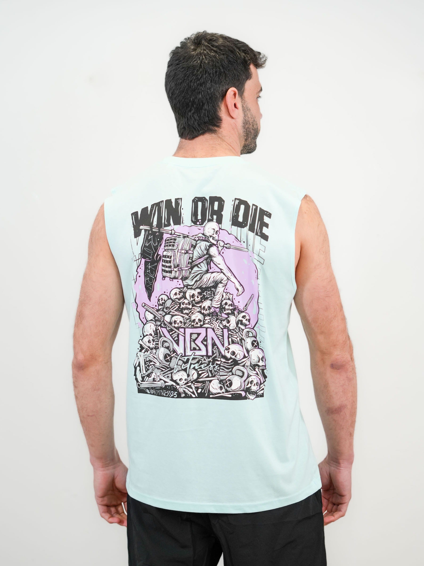 Camiseta sin mangas WIN OR DIE