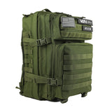 mochila crossfit verde v1 45l vbn fitness