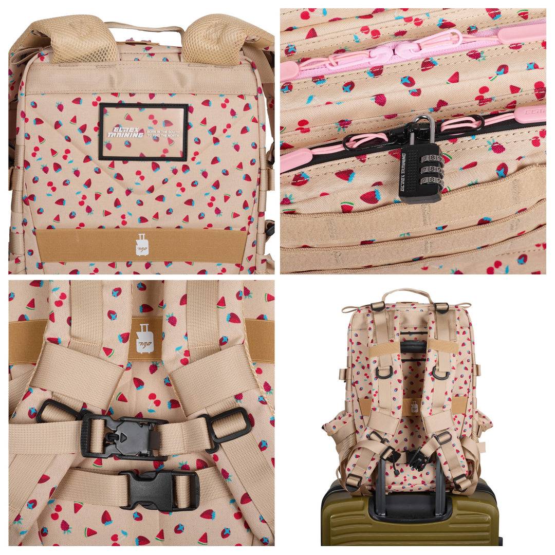 Mochila táctica Elitex Training 25L All in - Strawberry