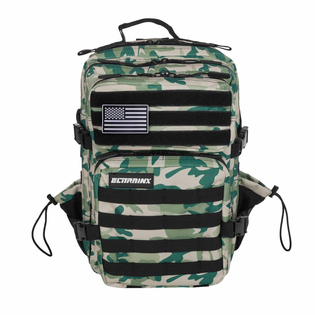 Mochila táctica Elitex Training 25L All in - Verde Camuflaje
