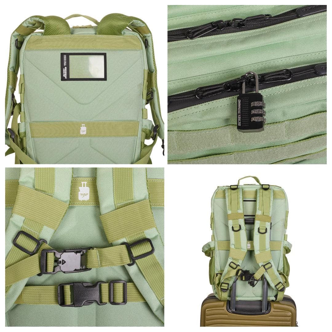 Mochila táctica Elitex Training V1 45L All in - Kiwi